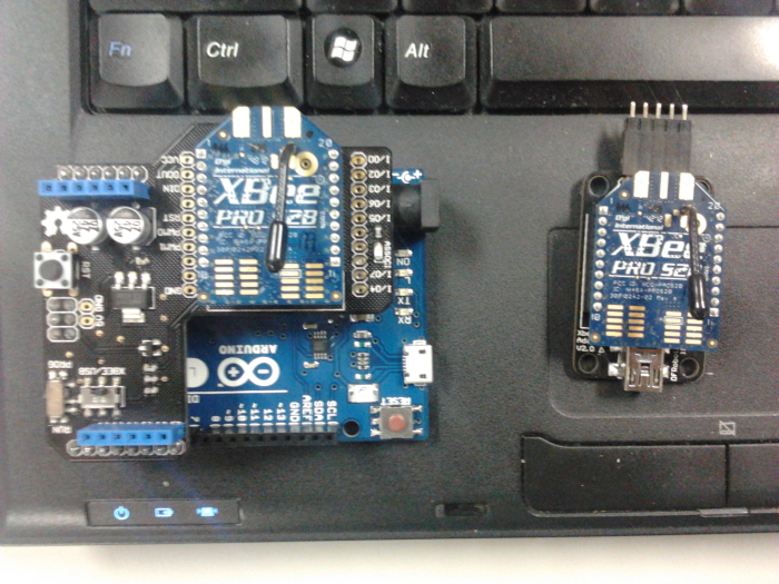 xbee+xbee shield+arduino问题图1