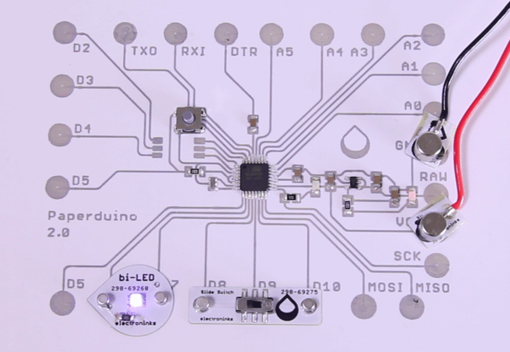 Paperduino 2.0：一张白纸如何变身Arduino图1