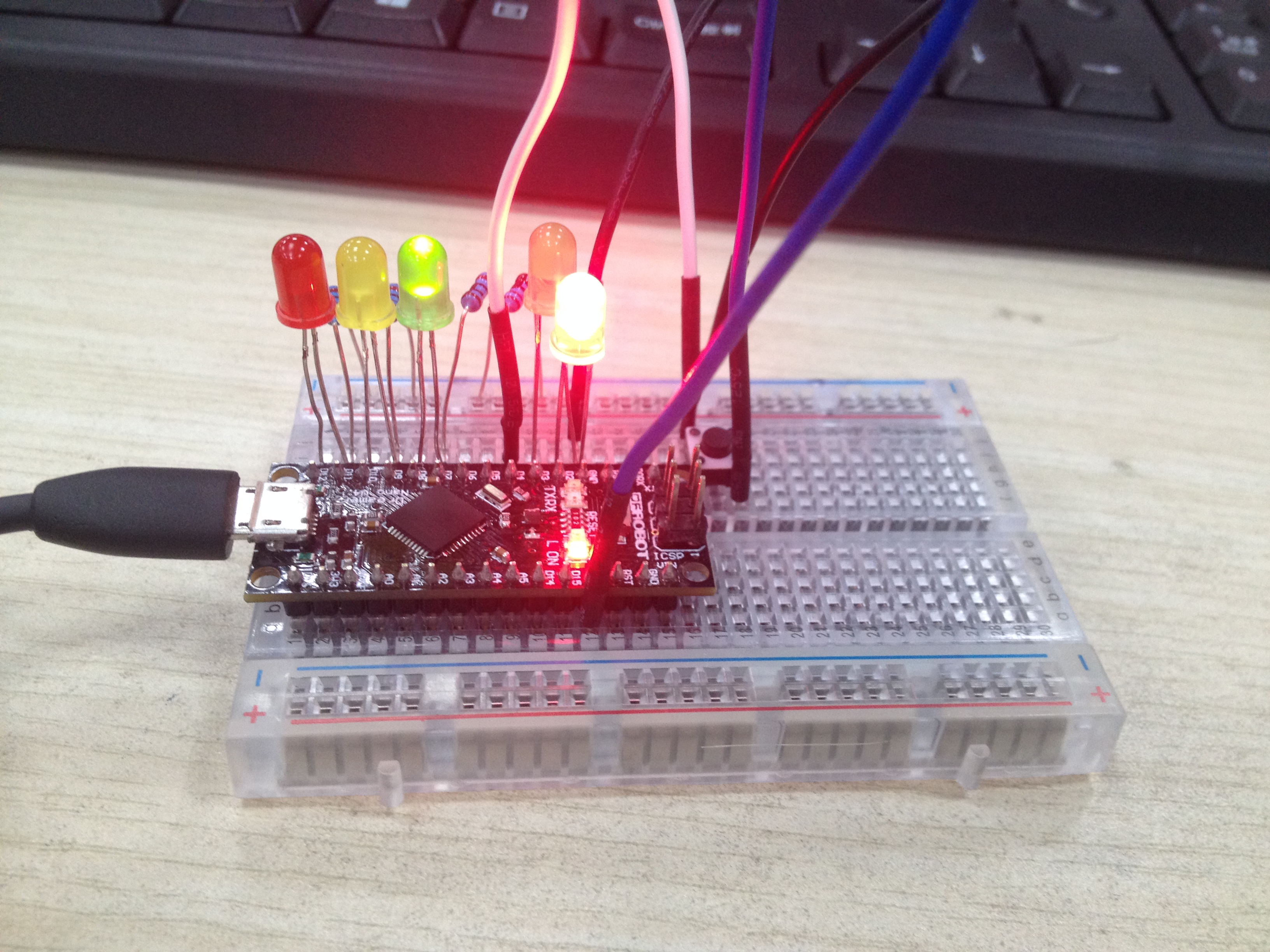 Arduino学习分享帖：好多灯的应用（社区任务第2波）图1