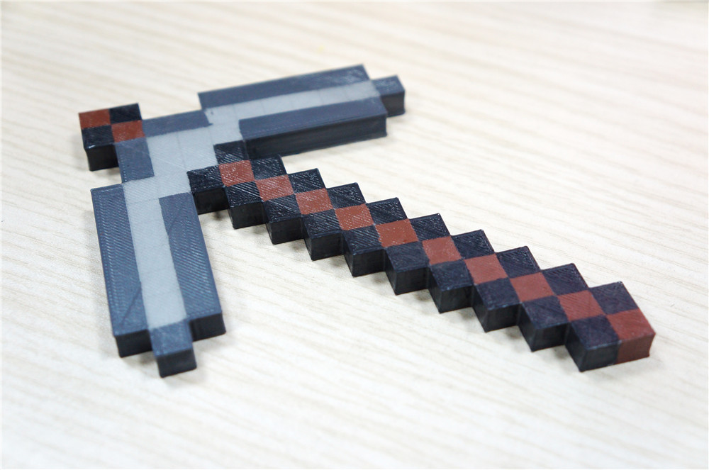 How to paint a Minecraft Pickaxe！图6