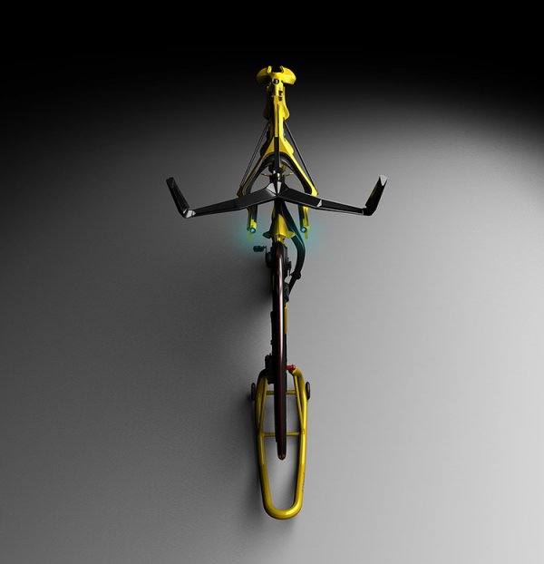 酷酷酷：外形像超级英雄座驾的概念电动自行车图4