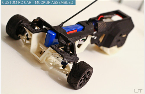 3D打印的遥控越野车「Utype-design」图2