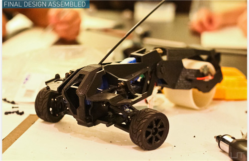 3D打印的遥控越野车「Utype-design」图5