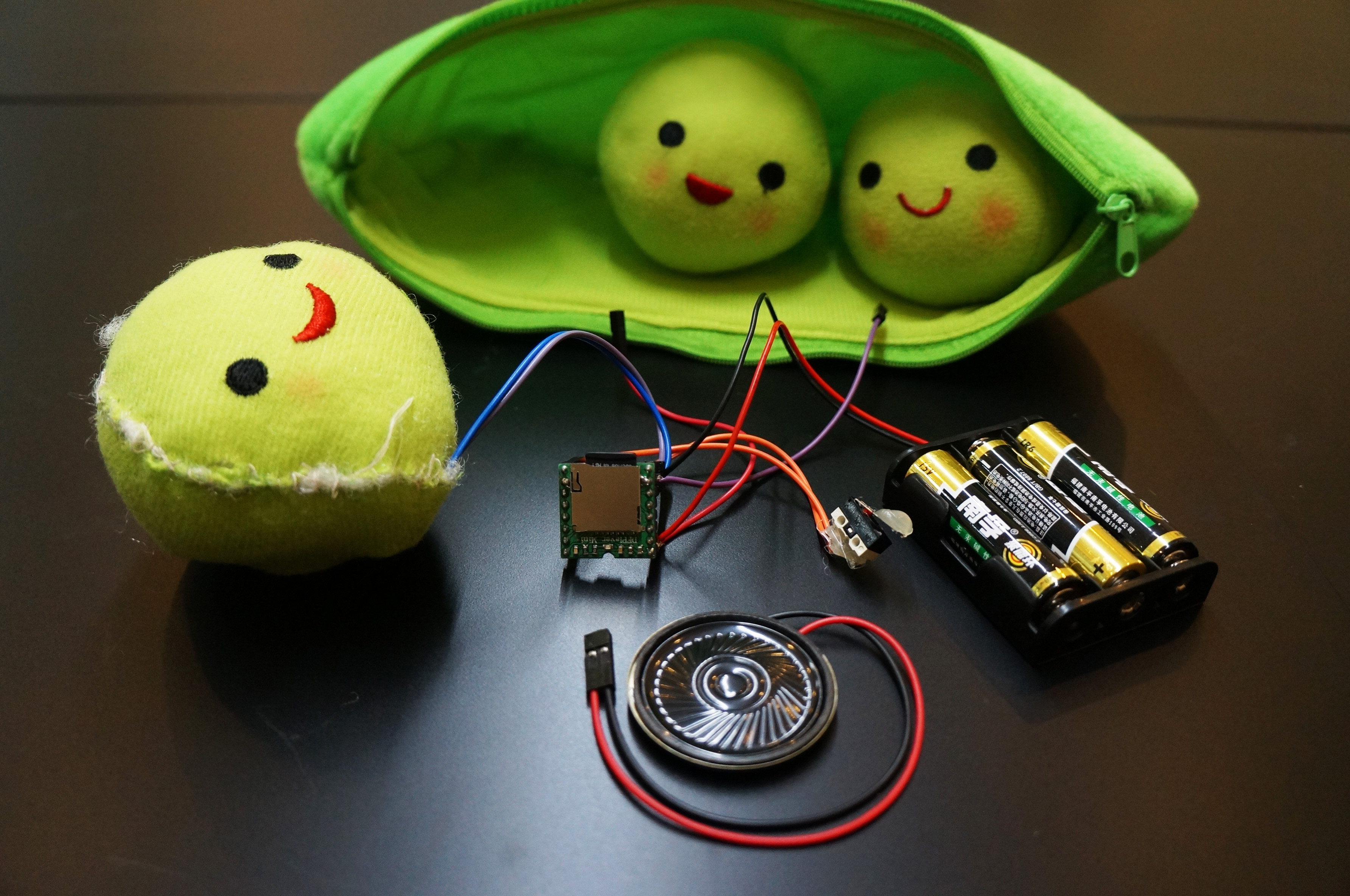 豌豆荚音乐播放器工作坊：DIY一个能唱歌的萌豆荚！图2
