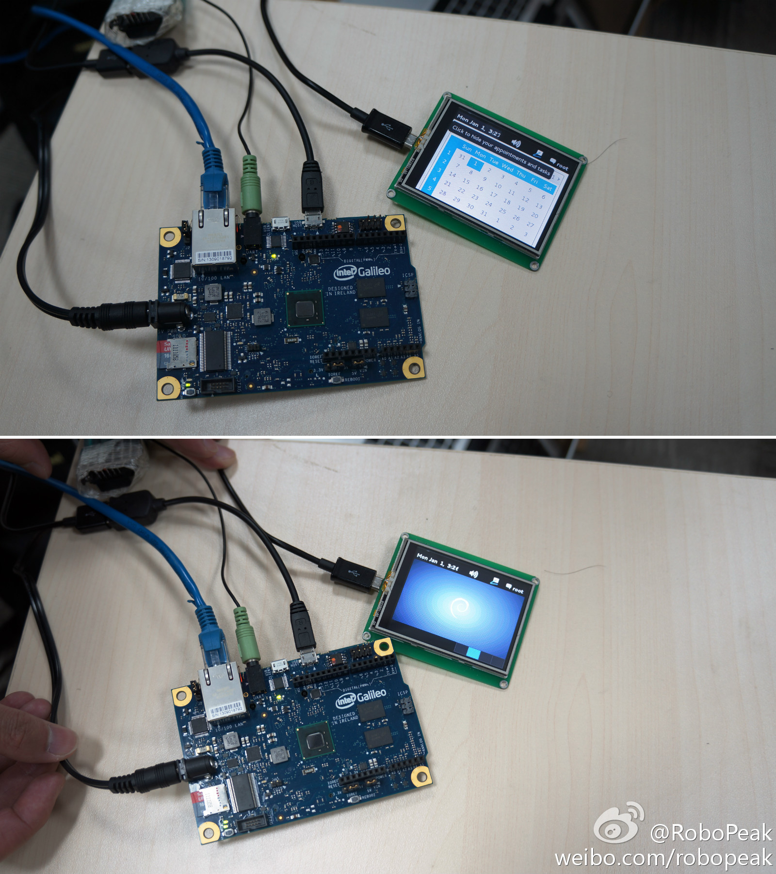 [求助]如何使用RoboPeak连接显示Intel Galileo开发板？图1