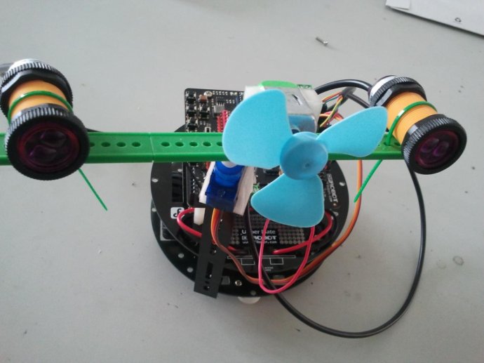 Arduino机器人第6课：创意风扇图1
