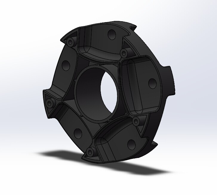 3D打印Ommi Wheels 全向小车【原创】图2