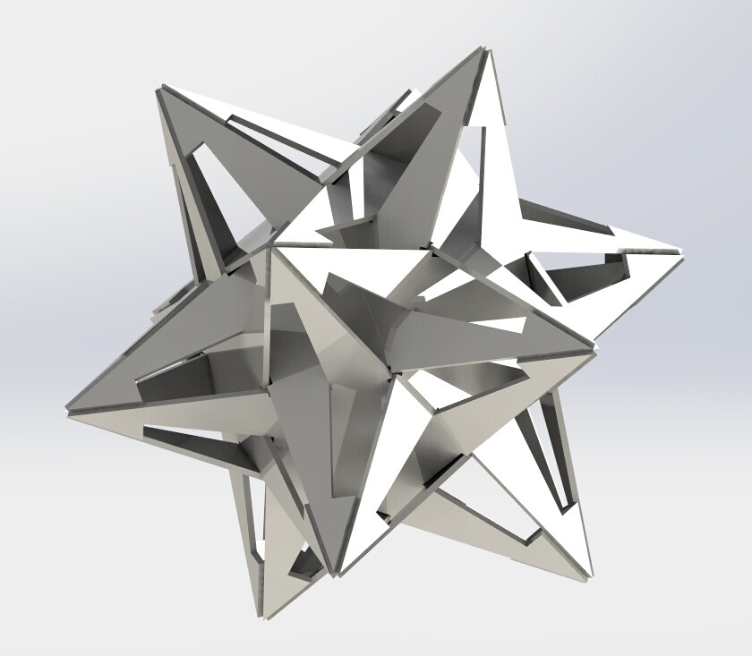手把手教你做第5期 ---- “Escher Star” (附实物装配过程）图4