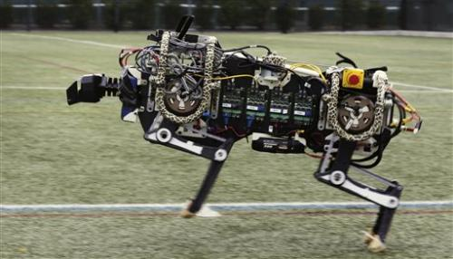MIT工程师造猎豹机器 装电池可奔跑时速16千米图1