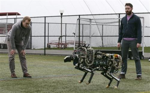 MIT工程师造猎豹机器 装电池可奔跑时速16千米图2