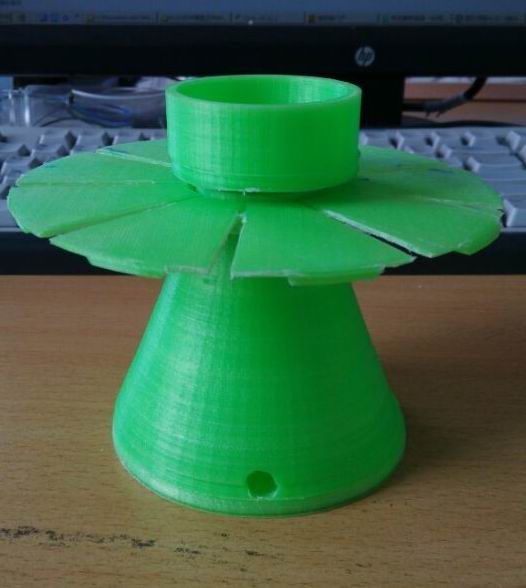 3D打印的台灯图2