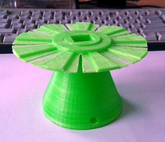 3D打印的台灯图1