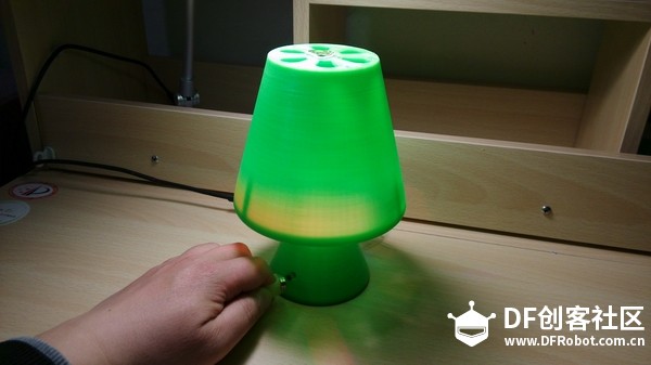 3D+Arduino ——“魔戒”与台灯图6