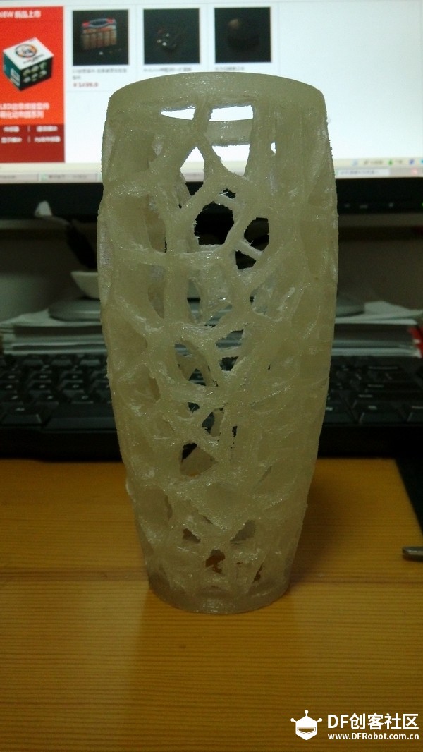 3D打印Voronoi灯图2