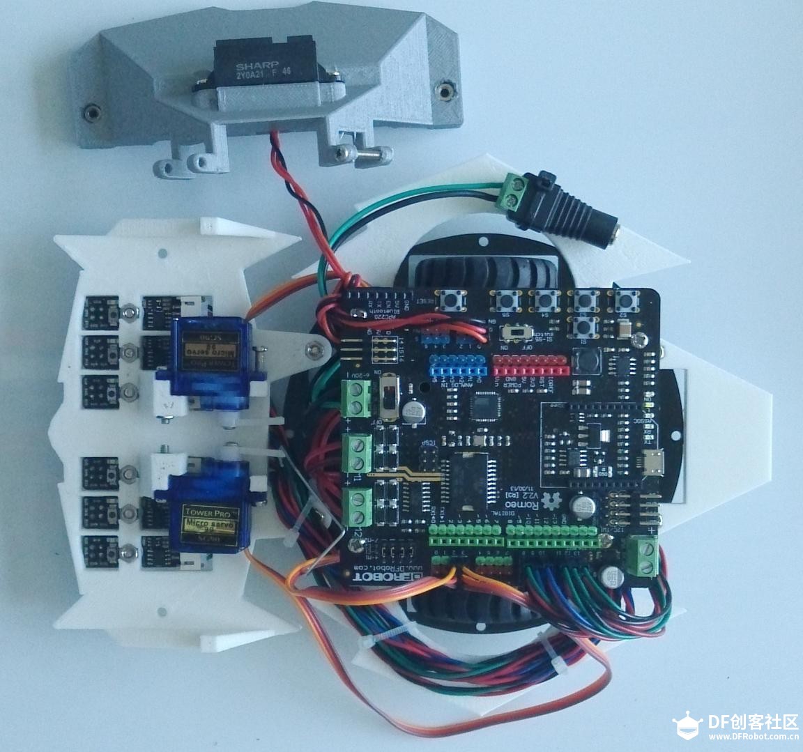 基于Arduino的寻线小车的设计与制作（甲壳虫篇）图6