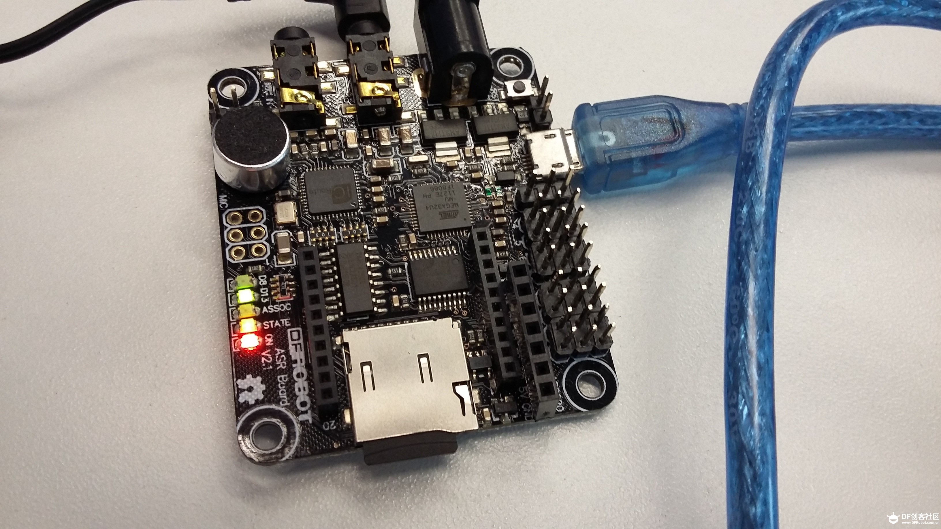 求助!<(SKU:DFR0189)ASR Board for Arduino语音识别控制器>用不了...图3