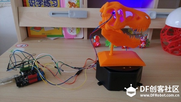 基于语音识别的3D打印恐龙头骨图11