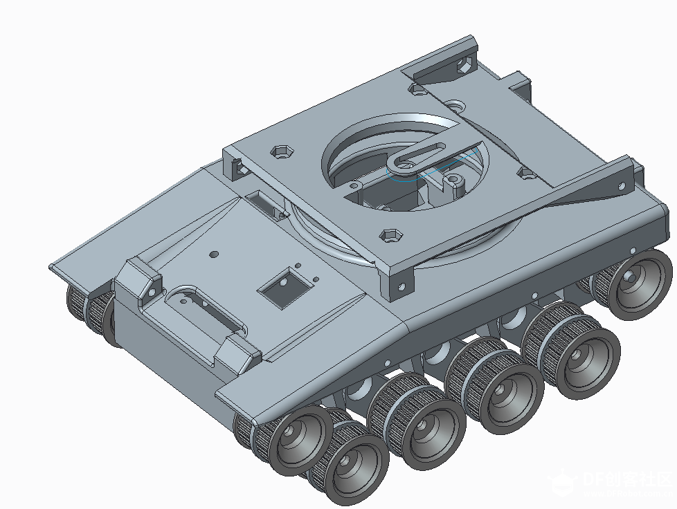 基于Romeo mini控制板的坦克设计与制作应用教程图6