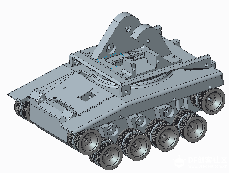 基于Romeo mini控制板的坦克设计与制作应用教程图7