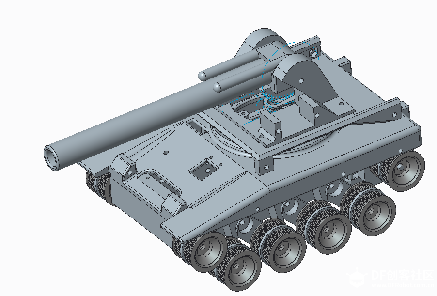 基于Romeo mini控制板的坦克设计与制作应用教程图8