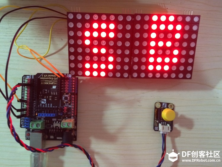 8*8 LED 三色全彩点阵模块配合rgb_matrix库的简单实验图11