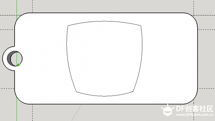 Sketchup扫盲贴——手工绘制本田标志车钥匙扣图10