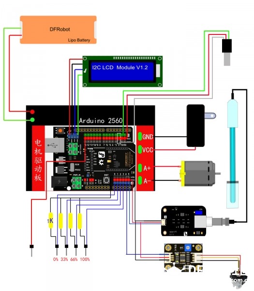 3D+Arduino课程（面向中学生）——一种简单水箱水质水位监...A图16