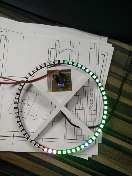 用电子学知识打造极简风LED时钟图10
