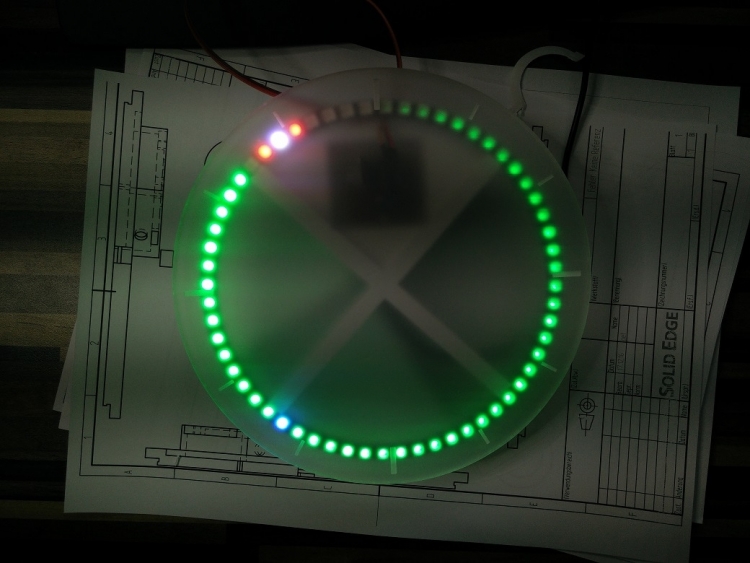 用电子学知识打造极简风LED时钟图11