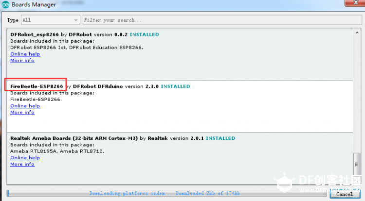 【ESP8266教程—Lesson 1】Arduino IDE for ESP8266编译环境的搭建图5