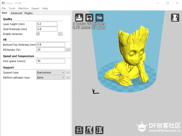 教你如何制作彩色的3D打印Groot图8