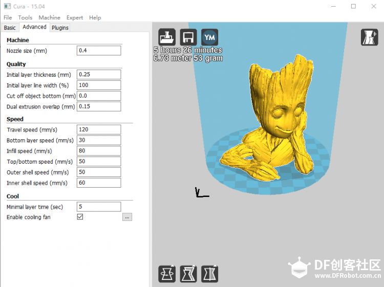 教你如何制作彩色的3D打印Groot图9
