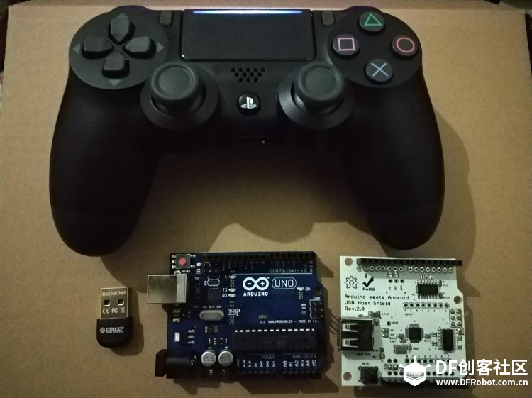 PS4手柄做Arduino的控制器图2