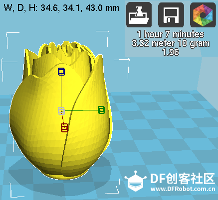 魔幻玫瑰[RGB_LED+3D打印+Arduino红外手势传感器]图2