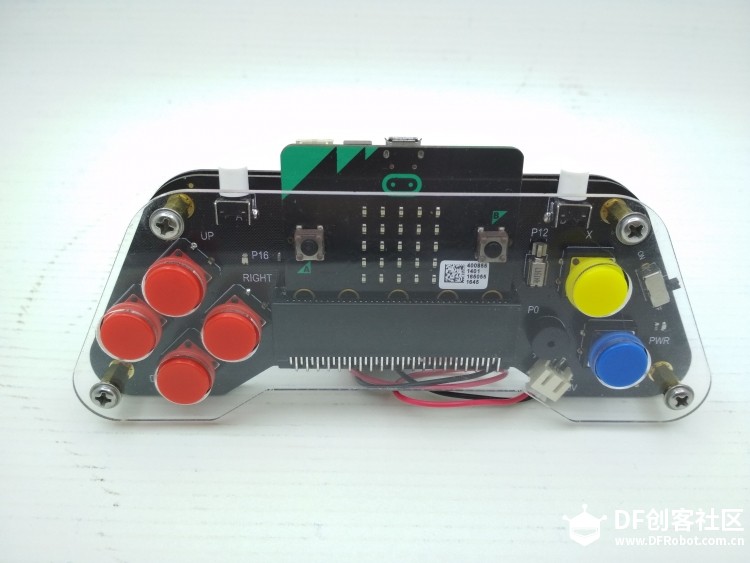 micro:bit gamepad 手柄试用+DF电机驱动扩展板DIY小车图12