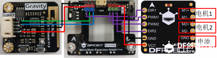 micro:bit × OBLOQ DF创客社区玩转物联网挑战赛 编程小车图12