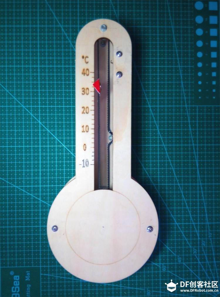 《新人》！！！用Arduino打造机械传动结构温度计，颠覆你...图3