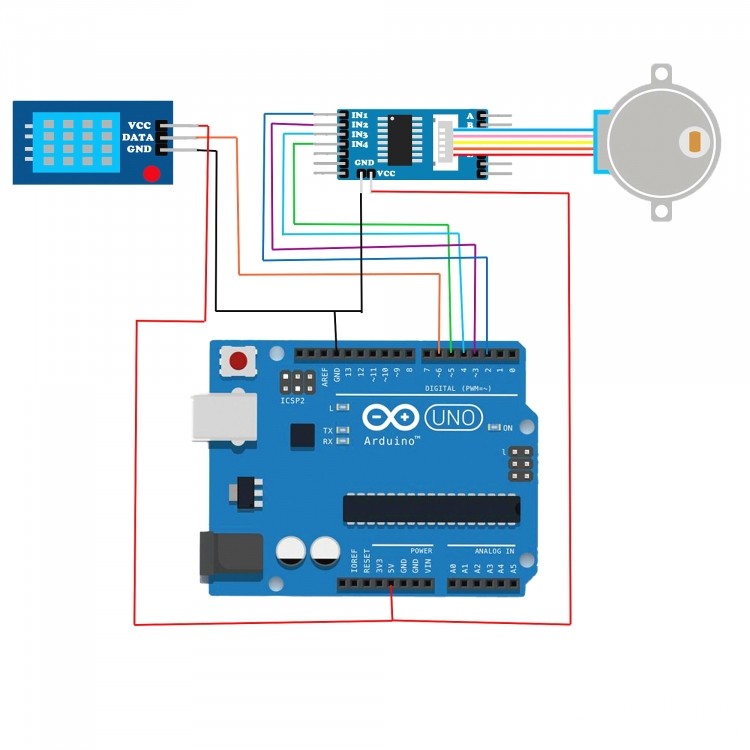 《新人》！！！用Arduino打造机械传动结构温度计，颠覆你...图10