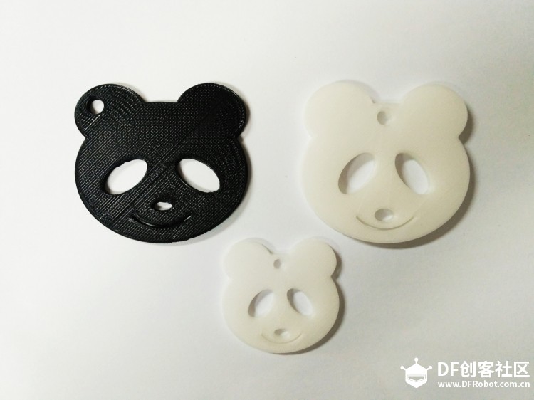 3Done建模的熊猫钥匙扣图5