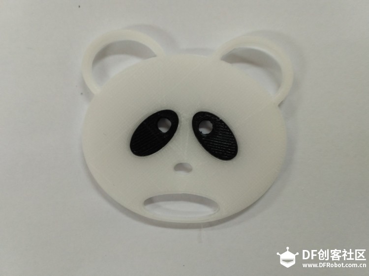 3Done建模的熊猫钥匙扣图8