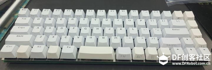 熊猫牌 无线蓝牙/红轴minila GH60 机械键盘 DIY图3