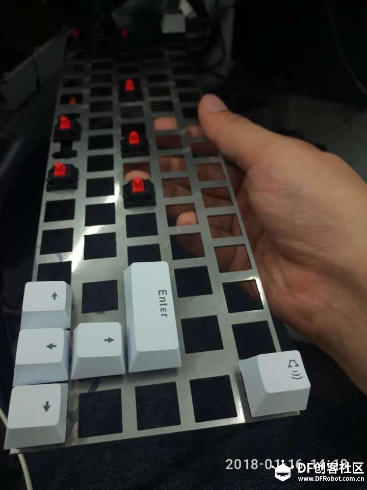 熊猫牌 无线蓝牙/红轴minila GH60 机械键盘 DIY图8