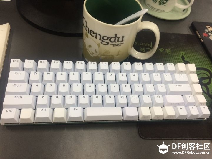 熊猫牌 无线蓝牙/红轴minila GH60 机械键盘 DIY图15