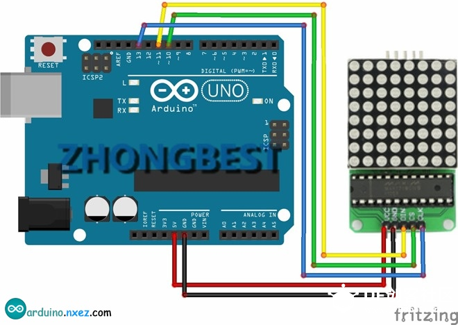 用 Arduino + 点阵模块 DIY 一颗“跳动的心”图2