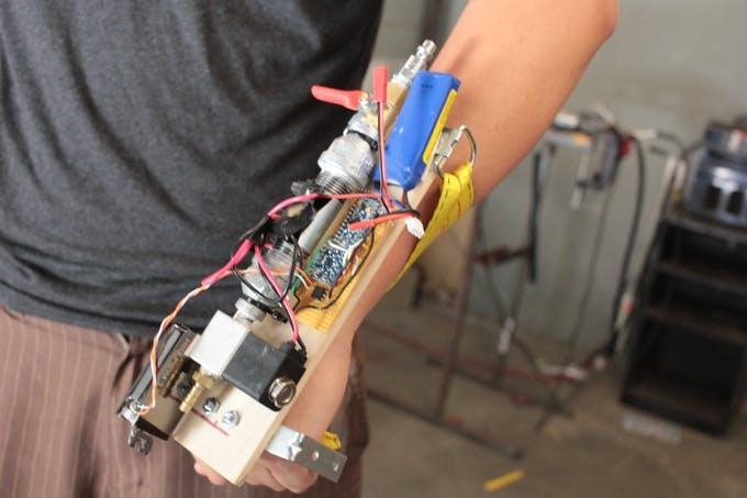 【项目教程】用Arduino做一套火焰喷射拳套图9