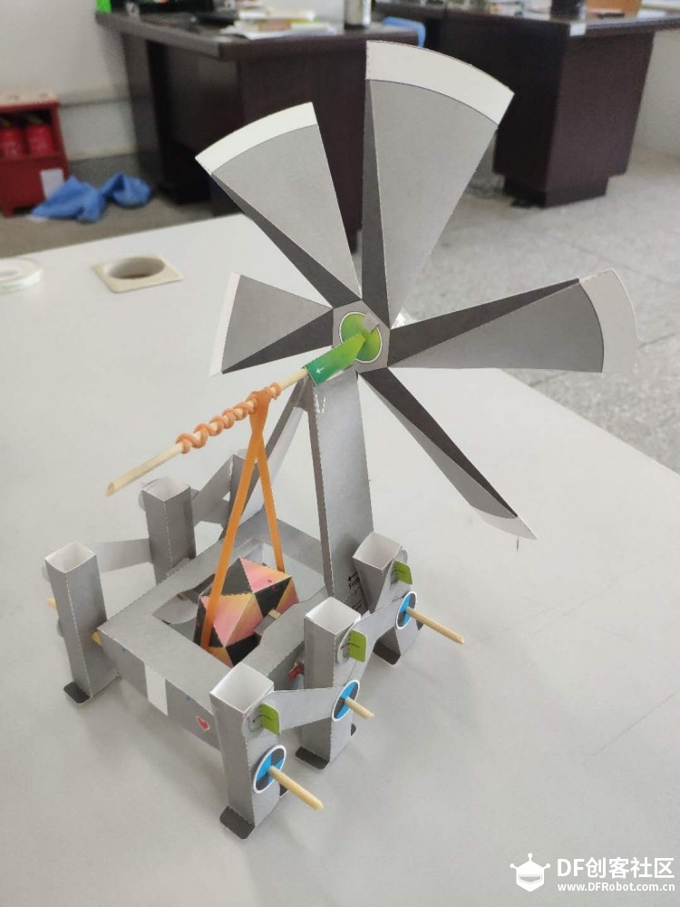 Makelog初试日记：风力折纸机器人图24