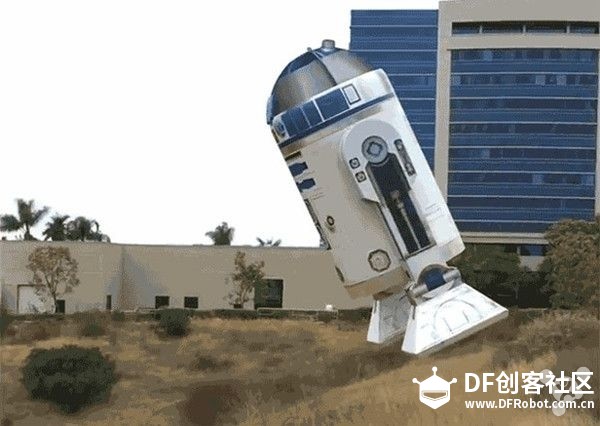 升空 R2-D2变成无人机 星战迷凌乱了图2