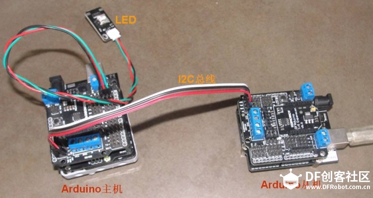 [转载]  双Arduino控制器之间的IIC总线通讯实验 by 宜昌老张图3