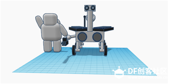 #DFRobot2018太空车3D设计+太空车的电路设计图3