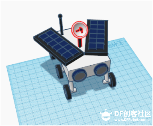 #DFRobot2018太空车3D设计+太空车的电路设计图12